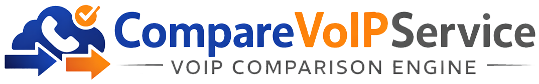 CompareVoIPService logo for UK business VoIP comparison platform
